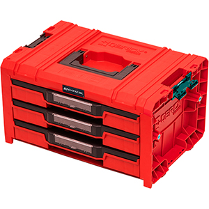Modul 3 Schubladen QBRICK PRO TOOLBOX 2.0 RED ULTRA HD