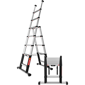 Scala telescopica multifunzione in alluminio COMBI LINE