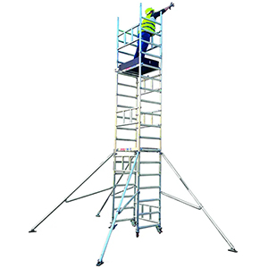 Professionelles Fahrgerüst aus Aluminium TOWERPLUS