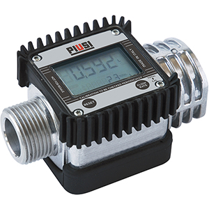 Contalitri digitale per gasolio attacco M/F 1" K24