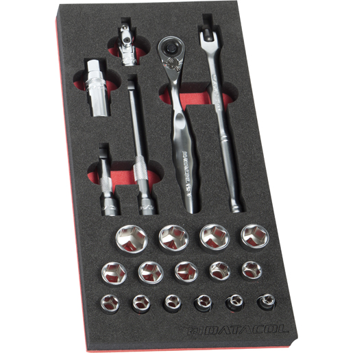 Uso de Juego de llaves de vaso 3/8" 21 piezas 500