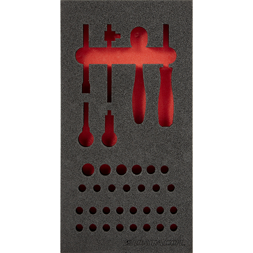 Détail de PLATEAU MOUSSE POUR DOUILLES 1/4" 300