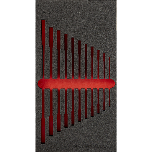 Détail de PLATEAU MOUSSE CLÉS A FOURCHE 300