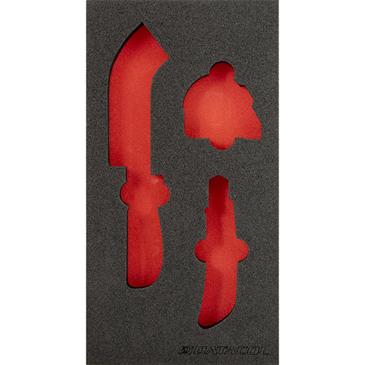 Détail de PLATEAU MOUSSE CUTTER MÈTRE BROSSE 300