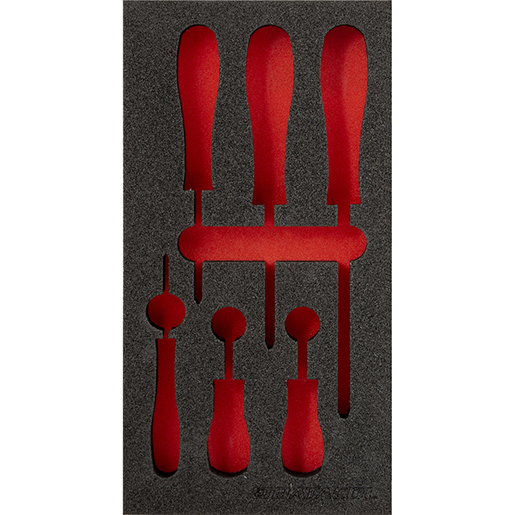 Détail de PLATEAU MOUSSE TOURNEVIS EN CROIX 300