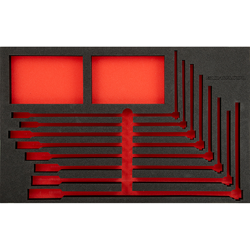 Détail de PLATEAU MOUSSE CLÉS BÉQUILLE ARTICULÉES 300