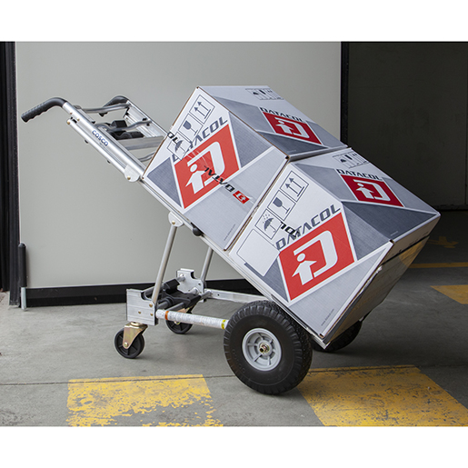 Utilisation de DIABLE 3 POSITIONS ROUES PNEUMATIQUES 505