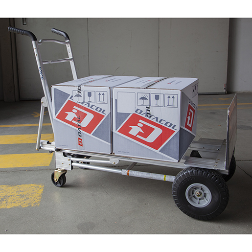 Utilisation de DIABLE 3 POSITIONS ROUES PNEUMATIQUES 510