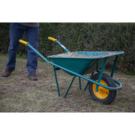 Verwendung von Schubkarren 500