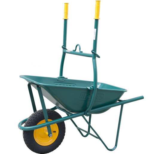 Detail von SCHUBKARRE MIT KIPPER + GUMMIRÄDER 300