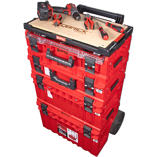 OBERE ARBEITSPLATTE QBRICK ONE Verwendung von OBERE ARBEITSPLATTE QBRICK ONE 505