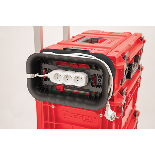 Detail von Kabel-/Rohrhalter QBrick 300