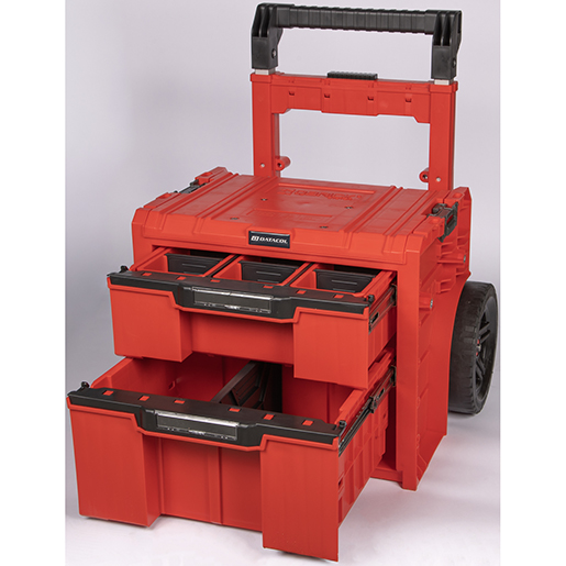 Wagen mit Rädern 2 Schubladen QBRICK SYSTEM PRO CART 2.0 RED ULTRA HD Detail von Wagen mit Rädern 2 Schubladen QBRICK SYSTEM PRO CART 2.0 RED ULTRA HD 300