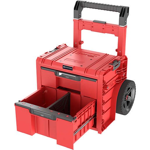 Wagen mit Rädern 2 Schubladen QBRICK SYSTEM PRO CART 2.0 RED ULTRA HD Detail von Wagen mit Rädern 2 Schubladen QBRICK SYSTEM PRO CART 2.0 RED ULTRA HD 305