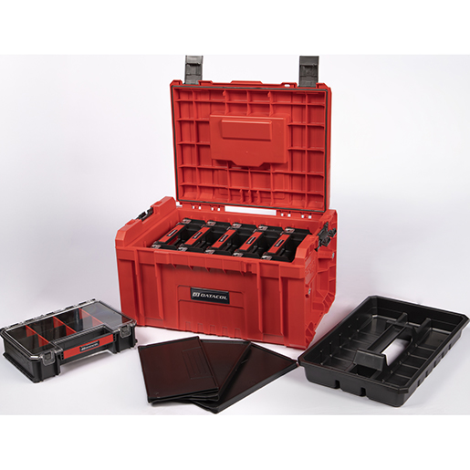 Koffer-Set + 6 Kleinteilehalter HD PRO Koffer-Set + 6 Kleinteilehalter HD PRO
