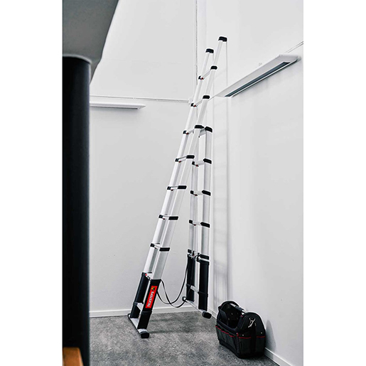 Detail von Multifunktionale Teleskopleiter aus Aluminium COMBI LINE 305