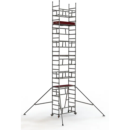 Detail von Professionelles Fahrgerüst aus Aluminium TOWERPLUS 300
