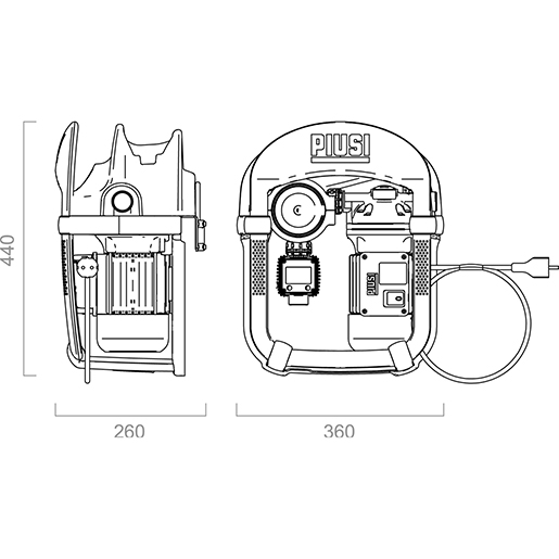 Disegno tecnico di Kit distributore AD-blue / urea IBC 1000 l 100