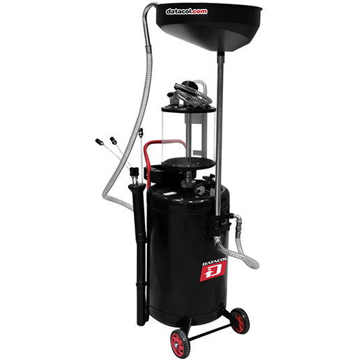 Recogedor de aceite 90L con sistema de aspiración