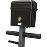Dettaglio di Sollevatore idraulico doppia batteria a 2 sfilate portata 40 – 20 t 305
