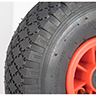 Détail de ROUE PNEUMATIQUE CHARIOT D. 260X85 305