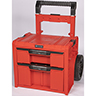 Wagen mit Rädern 2 Schubladen QBRICK SYSTEM PRO CART 2.0 RED ULTRA HD