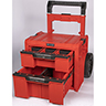 Wagen mit Rädern 2 Schubladen QBRICK SYSTEM PRO CART 2.0 RED ULTRA HD Detail von Wagen mit Rädern 2 Schubladen QBRICK SYSTEM PRO CART 2.0 RED ULTRA HD 300
