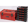 Koffer-Set + 6 Kleinteilehalter HD PRO Detail von Koffer-Set + 6 Kleinteilehalter HD PRO 305
