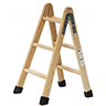 ESCALERA DE MADERA 3 PELDAÑOS