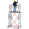 Professional mobile scaffold in aluminium TARGET