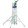 Professionelles Fahrgerüst aus Aluminium TOWERPLUS 5,17 m