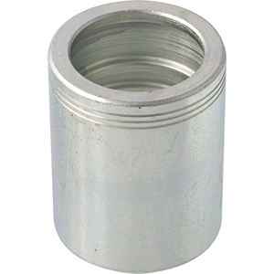 Boccola in acciaio senza pelatura (NO SKIVE) per tubi 1SC-slim-R17-R7-R6-1TE/2TE