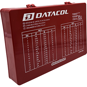 Estuche de juntas tóricas en pulgadas