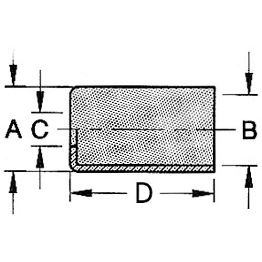 Technische Zeichnung von ALUBUCHSE 32DM 100
