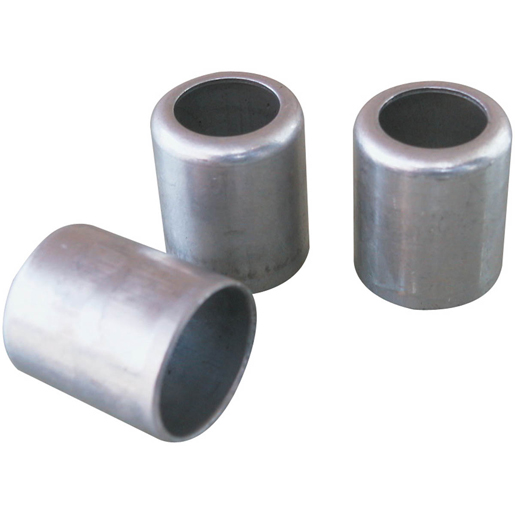 Douilles en aluminium