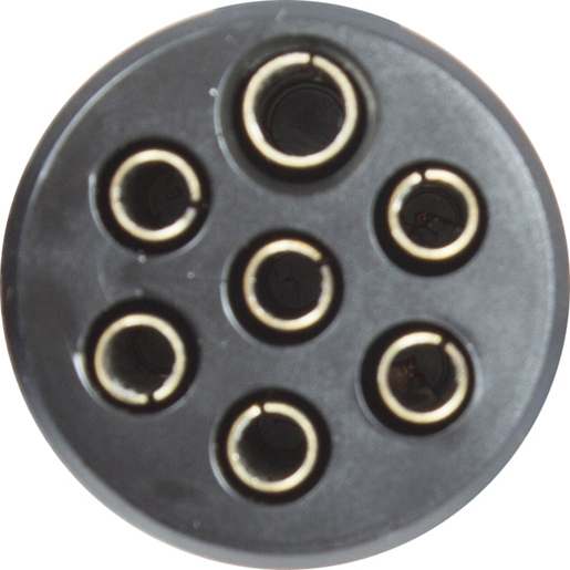 Dettaglio di Spirale elettrica 7 poli 24 V spine termosaldate 300