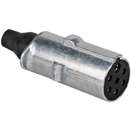 ENCHUFE 7 POLOS 24V ALU.TROQUE