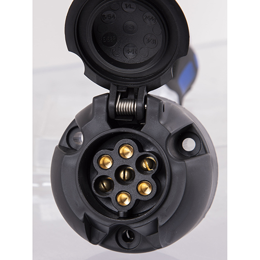 Détail de PRISE 7 POLES 12 VOLT THERMOPLASTIQUE 300