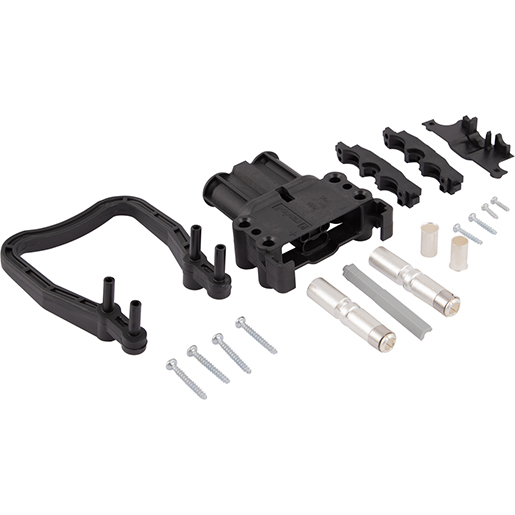 Inhalt der Steckdose für Gabelstapler mit Griff 160 A 35 – 50 mm2 200