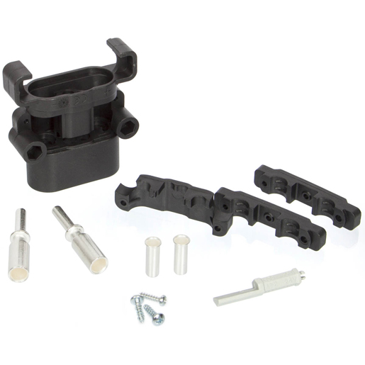 Detail von Fester Steckeranschluss für Gabelstapler 80 A 300