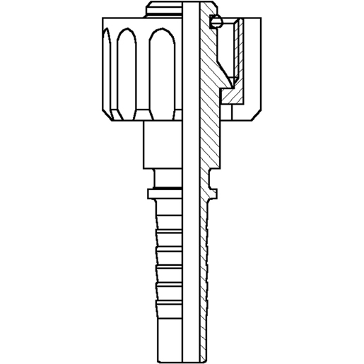 Dessin technique de Raccords pour nettoyeurs haute pression 100