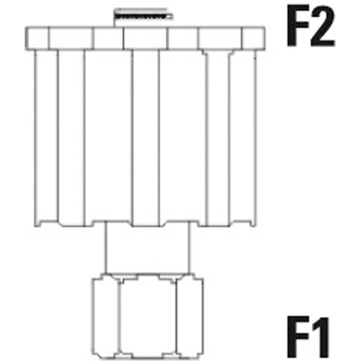 Dessin technique de Raccord pour les nettoyeurs haute pression 100