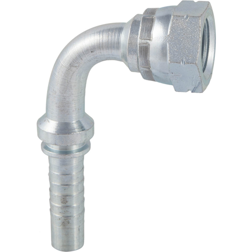 Kupplung metrisches Gewinde gebörd. 60° Bogen 90°