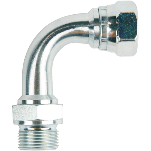 Nippel Gewinde GAS Adapter Außeng./Inneng. dreh. GAS Zyl. gebörd. 60° Einzelstück