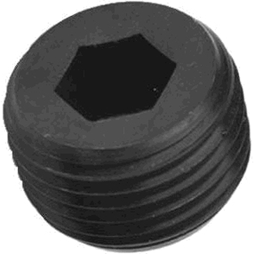 Bouchon (grain) avec câble hexagonal pointe plate