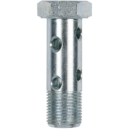 Vis à double alésage fileté pour gaz