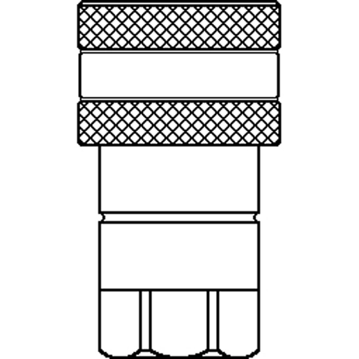 Dibujo técnico de Injertos rápidos "MB" serie "N" oclusión de bola hembra 100