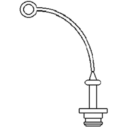 Dessin technique de Bouchons mâles pour raccords rapides en plastique STANDARD 100