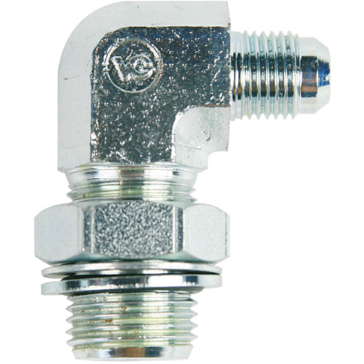 Coude 90° mâle JIC , mâle orientable GAZ