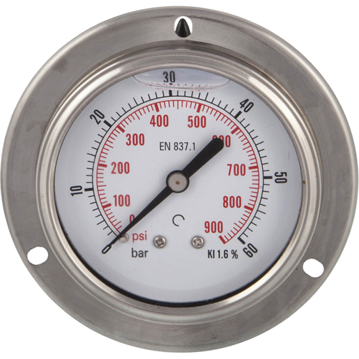 MANOMETER.D.63 FLANG.0/60 1/4 MANOMETER.D.63 FLANG.0/60 1/4